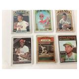 Six Vintage Baseball Cards Featuring Players from Six Vintage Baseball Cards Featuring Players from