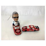 Coca-Cola Racing Collectibles with Bobblehead and Coca-Cola Racing Collectibles with Bobblehead and