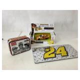 NASCAR Collectibles Lot with Toy Car, Tin, and Dec NASCAR Collectibles Lot with Toy Car, Tin, and Dec