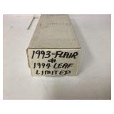 1993 Flair and 1994 Leaf Limited Sports Cards, App