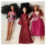 Three 11 1/2-Inch Fashion and Collectible Dolls