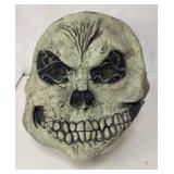 Skull-Themed Latex Mask with Detailed Design