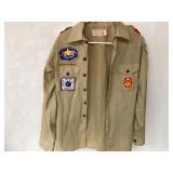 Official Boy Scouts of America Shirt with Patches