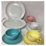 Mayfair Melmac Desert Flower Tableware Set