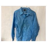 Aristo Jac Menï¿½s Light Blue Nylon Jacket, Size Lar