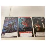 Three Comic Books: Dracula, Vampirella, and Danteï¿½
