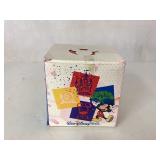 Non-Working Christmas Music Box, Approximately 6 1