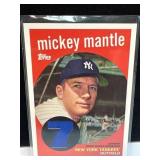 2009 Topps Factory Set Mickey Mantle Reprint Relic