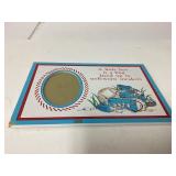 Decorative MDF Photo Frame with Blue Sneakers Desi