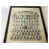 Framed Black and White Photo Ohio State Univ. Vet