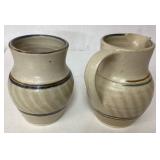 Handmade Ceramic Pottery Vessels, Approximately 6