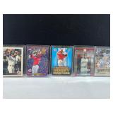 5 Ken Griffey Jr. Baseball Cards in Protective Cas