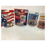 Four Die-Cast NASCAR Collectible Cars in Original