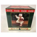 Coca-Cola Polar Bear Stocking Holder, Approximatel