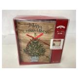 Holiday Time Christmas Cards Set With Envelopes, 2