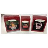 3 Hallmark Keepsake Christmas Ornaments with Origi