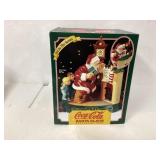 Vintage 1995 Coca-Cola Santa Claus Mechanical Bank