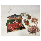 Vintage-Inspired Christmas Cards and Ornaments