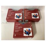 Three Boxes of 25-Ct At Home C7 Multi-Color Cerami