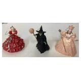 3 Wizard of Oz Character Figurines by Hallmark