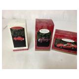 Hallmark Keepsake Ornament Lot: 3 Classic Car Desi
