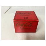 Coca-Cola Polonaise Glass Christmas Ornament in Or