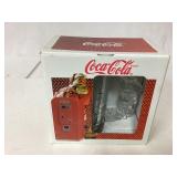 Coca-Cola Glass Mug With Santa Handle, 6 Inches Ta