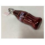 Coca-Cola Glass Christmas Ornament, Approximately