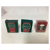 3 Hallmark Keepsake Christmas Ornaments in Origina