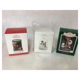 Hallmark Keepsake Ornaments Lot of 3 in Original B