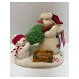 Perfect Pine Tree Farm 2021 Snowman Figurine