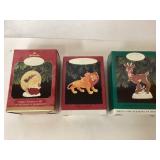 Hallmark Keepsake Ornaments ï¿½ Set of 3, 1996-1997