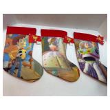 3 New Old Stock Toy Story 2 Christmas Stockings