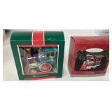 Hallmark Keepsake Locomotive Ornaments Set of 2