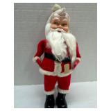 Santa Claus Figurine with Fabric Costume and Molde