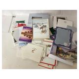 Unused Vintage Christmas Cards with Envelopes