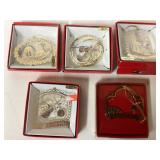 Nationï¿½s Treasures Christmas Ornaments Set in Orig