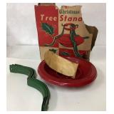 Vintage Christmas Tree Stand with Original Box