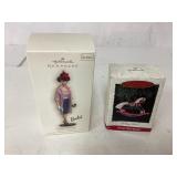 Hallmark Keepsake Barbie and Christmas Ornaments,