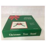 New In Box Christmas Tree Stand With Metal Legs