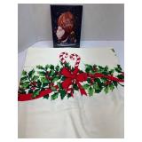 Recordable Santa Canvas and Vintage Christmas Tabl