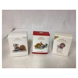 3 Hallmark Keepsake Christmas Ornaments: Trusty Fr