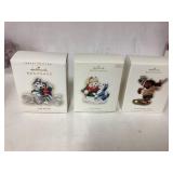 Hallmark Keepsake Ornament Lot Featuring 2005 Seri
