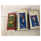 Hallmark Collectorï¿½s Series NFL Ornaments Featurin