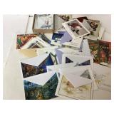 Vintage Unused Christmas Cards with Envelopes