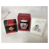 Hallmark Keepsake Christmas Ornaments, Set of 3, W