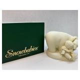 Department 56 Snowbabies ï¿½Snuggle Upï¿½ Figurine wit