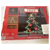 Electric Lighted Christmas Tree Decoration With 43
