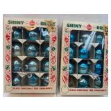 Shiny Brite Glass Christmas Tree Ornaments in Orig