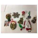 Vintage Ornaments in Various Materials and Designs